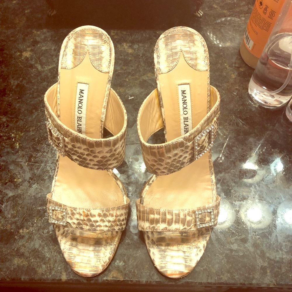 Manolo Blahnik vintage sandals